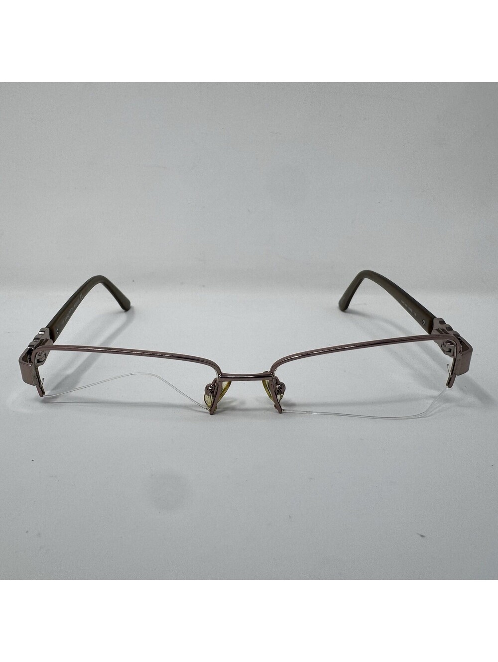 Saks Fifth Avenue 281 01N5 Coral Gold Eyeglass Frames 55-16-135